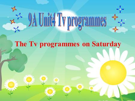 The Tv programmes on Saturday. 2. How many fans have voted online for their favourite songs, singers and music videos? 3. Can you find out who the murderer.