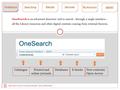 OneSearch is an advanced discovery tool to search - through a single interface - all the Library resources and other digital contents coming from external.