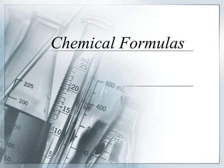 Chemical Formulas. Mass Percent Also known as percent composition. Shows the mass of each element in a compound as a percent of the total mass of the.