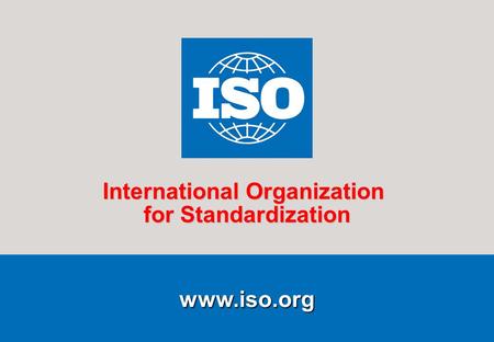 1 SMA/November 2007 ISO/IEC 17025:2005 www.iso.org International Organization for Standardization.