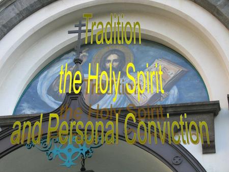 You’ll know if you caught the message of this lesson if you can tell me three places that Christians go for guidance when they have an issue to address.