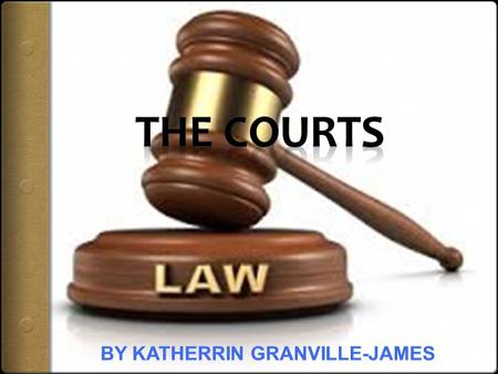 The JUDICIARY  The judiciary controls over the courts and brings justice to the community through punishing in criminal cases and judgments in public.