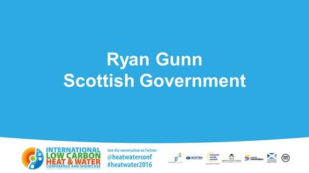 Ryan Gunn Scottish Government. Low Carbon Infrastructure Transition Programme - LCITP Scotland’s Low Carbon Project Development Unit.