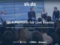 Q&A Platform for Live Events Make it super easy for anyone in your audience to ask their questions and vote up the ones they like.