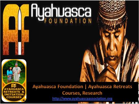 The Ayahuasca Foundation is currently building a new research facility, the RIOSBO Ayahuasca Research Center, which will open its doors in July, 2016.