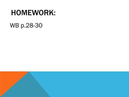 HOMEWORK: WB p.28-30. RATIONAL FUNCTIONS: GRAPHING.