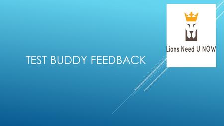 TEST BUDDY FEEDBACK. SURVEY FEEDBACK I conducted a survey to find out what people think about animal shelters. The CAB requirements were to include the.