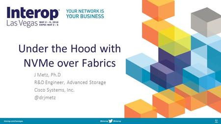 Under the Hood with NVMe over Fabrics