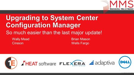 Upgrading to System Center Configuration Manager