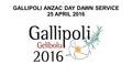 GALLIPOLI ANZAC DAY DAWN SERVICE 25 APRIL 2016. Overview The Australian and New Zealand Governments are committed to continuing the Gallipoli Anzac Day.