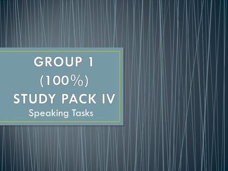 Speaking Tasks. STUDENT A (Student B will start the conversation) STUDENT B (Start the conversation) You and your friend are in a movie club, and you.