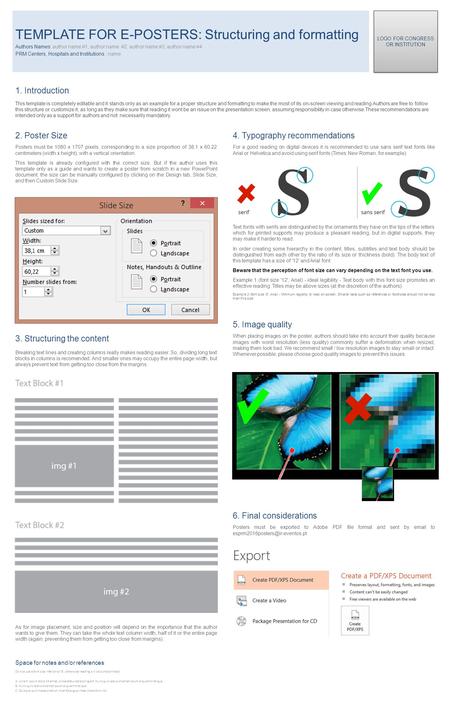 1. Introduction This template is completely editable and it stands only as an example for a proper structure and formatting to make the most of its on-screen.