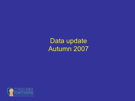 Data update Autumn 2007. Overview About the new targets progress attainment Raise On Line (ROL) data reports and analyses historic results future estimates.