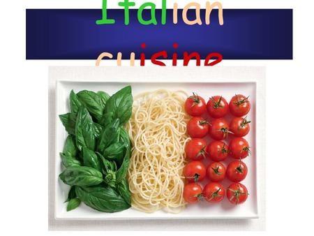 Italian cuisine. Main Features Italian cuisine has developed through centuries of social and political changes, with roots as far back as the 4th century.