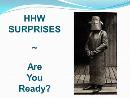 HHW SURPRISES ~ Are You Ready?. Dallas County Household Hazardous Waste Program 1995 - 2015 Presented by Sandy Cook.