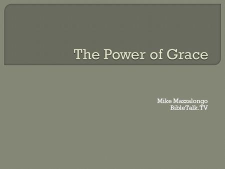 Mike Mazzalongo BibleTalk.TV.  Baptists – Sunday School Movement.