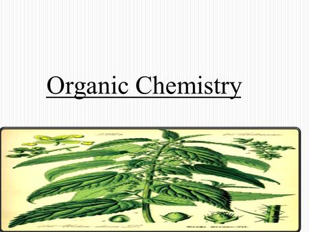 Organic Chemistry. Organic chemistry may be defined as the chemistry of carbon compounds. However, simple carbon-containing compounds (such as carbon.