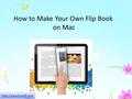 How to Make Your Own Flip Book on Mac