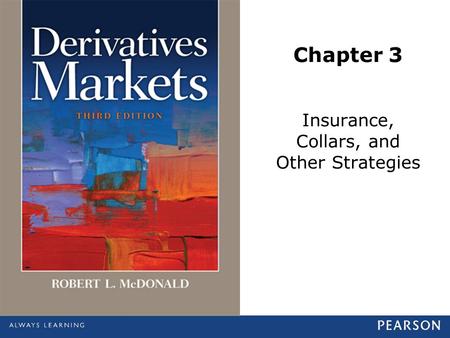 Chapter 3 Insurance, Collars, and Other Strategies.