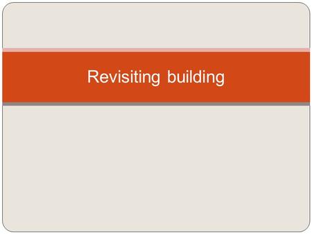 Revisiting building. Preprocessing + Compiling 2 Creates an object file for each code file (.c ->.o) Each.o file contains code of the functions and structs.