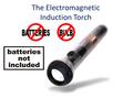 The Electromagnetic Induction Torch. -Never need new batteries or a new bulb -Kinetic energy – electric energy - Handy and always working source for light.