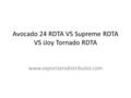 Avocado 24 RDTA VS Supreme RDTA VS iJoy Tornado RDTA