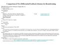 Comparison of Two Differential Feedback Schemes for Beamforming IEEE 802.16 Presentation Submission Template (Rev. 9) Document Number: IEEE C80216m-09_0528.