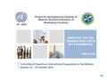 UN - DESA REDUCING THE TAX TRANSACTION COSTS IN LATIN AMERICA ME Pecho Project for Strengthening Capacity of National Tax Administrations of Developing.