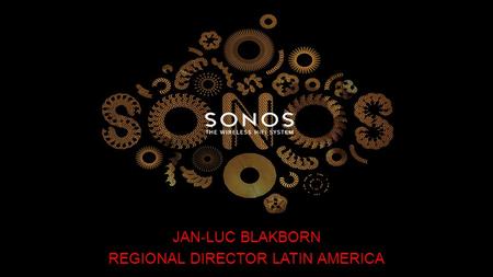 JAN-LUC BLAKBORN REGIONAL DIRECTOR LATIN AMERICA.