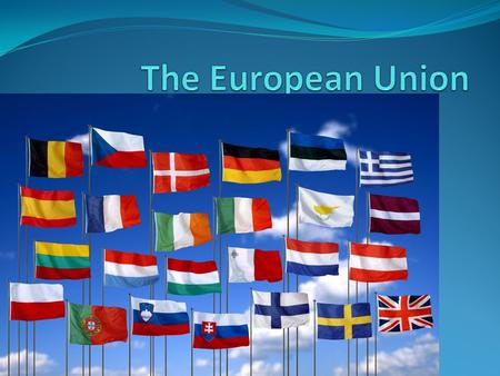 Origins After World War II, moves towards European integration were seen by many as an escape from the extreme forms of nationalism that had devastated.