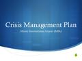 Crisis Management Plan