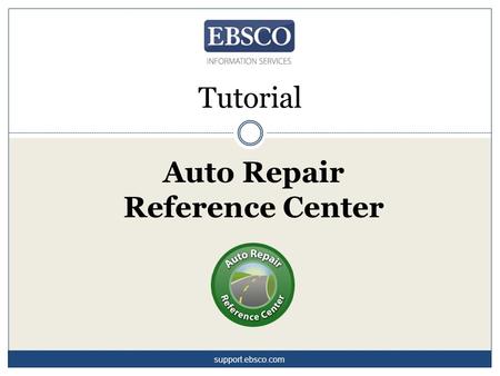 Auto Repair Reference Center Tutorial support.ebsco.com.