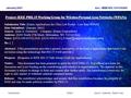 Project: IEEE P802.15 Working Group for Wireless Personal Area Networks (WPANs) Submission Title: [Eaton Applications for Ultra Low Power - Low Rate WPAN]