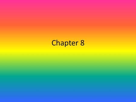 Chapter 8. What is a population? The given number of a given species in a given area at a given time.