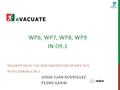 JORGE JUAN RODRÍGUEZ PEDRO GARIBI DESCRIPTION OF THE IMPLEMENTATION OF WP6 TO 9 IN DELIVERABLE D9.1.