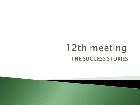 THE SUCCESS STORIES. One of the most successful fashion companies in the world is Benetton. The Benetton family opened their first shop in Italy in 1968.