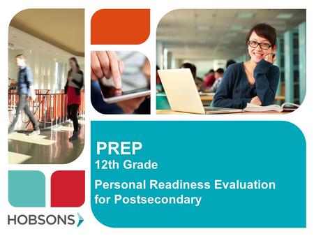 PREP 12th Grade Personal Readiness Evaluation for Postsecondary.