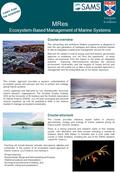 Learn from top scientists MRes Ecosystem-Based Management of Marine Systems Course overview This demanding and ambitious Masters programme is designed.