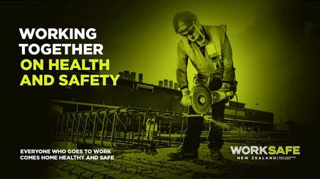 NEW ZEALAND HAS A PROBLEM 2 Every week… ›1 person dies at work ›15 people die from work-related diseases Every week… ›16 loved ones don’t go home.