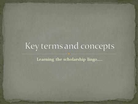 Learning the scholarship lingo…... A concept designed by Dr Mason Durie. Based on a four sided Whare – each wall represents each section of a persons.