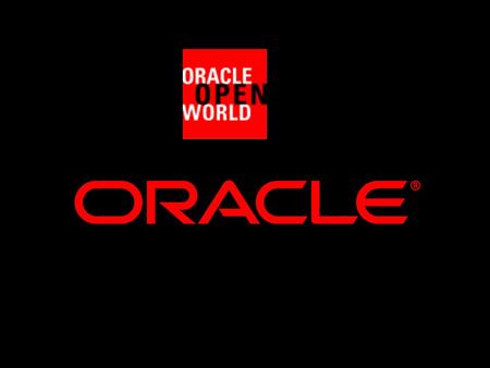 Michael Mast Senior Architect Applications Technology Oracle Corporation.