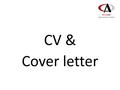 CV & Cover letter Thomas Klintgaard – Career counsellor at CBS Philosophy: King´s College London/RUC PR/Communikation – B2C Recrutment – many industries.