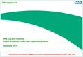 NHS City and Hackney Health investment slide pack: respiratory disease December 2010 QIPP Right Care Produced by Commissioning Support for London using.