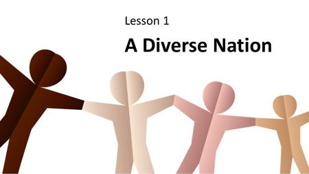 Lesson 1 A Diverse Nation.