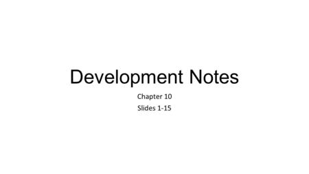 Development Notes Chapter 10 Slides 1-15. Development Case Study: Jamaica Caribbean island – resorts …… beyond paradise is another world permanent residents.