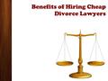 Benefits of Hiring Cheap Divorce Lawyers. Are You Uneasy of The Word “Cheap?” A lot of people might feel that way especially when it comes to making an.