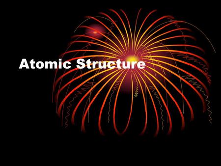 Atomic Structure. Subatomic Particles Proton Positive charge + Mass of 1 amu Found in the nucleus # of protons = atomic number 11 Na Sodium.