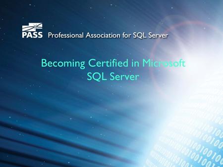 Becoming Certified in Microsoft SQL Server. About Me Chris Hyde Senior Consultant with Leidos Health (formerly SAIC) MCSA – SQL Server 2008, MCITP 14+