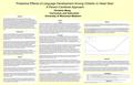 Protective Effects of Language Development Among Children in Head Start: A Person-Centered Approach Christine Meng Curriculum and Instruction University.