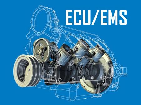 ECU/EMS. OPERATION PARAMETERS EMS SCHEMATIC SENSOR LIST.